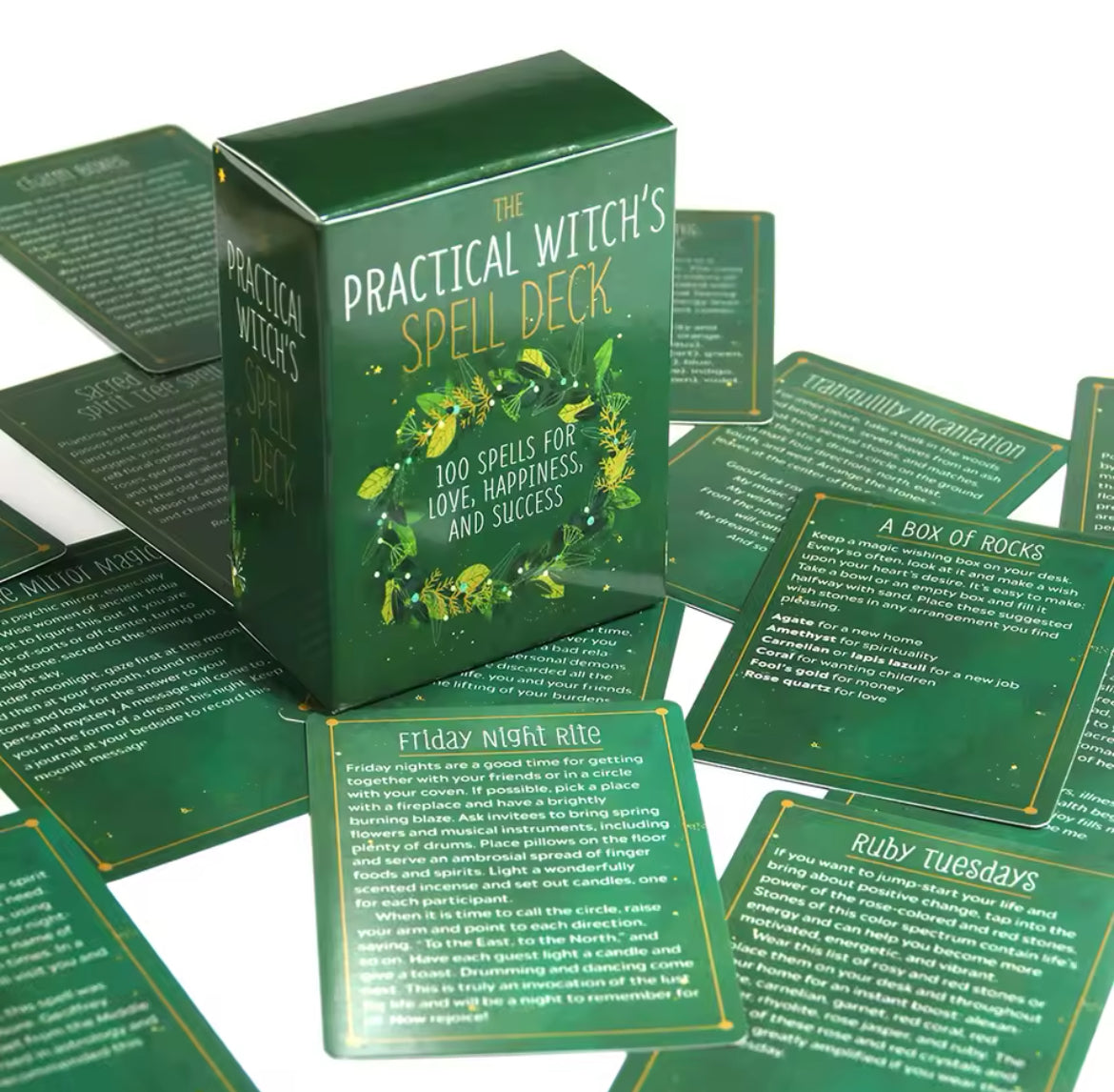 The Practical Witch’s Spell Deck - 100 Spells for Love, Happiness, and Success