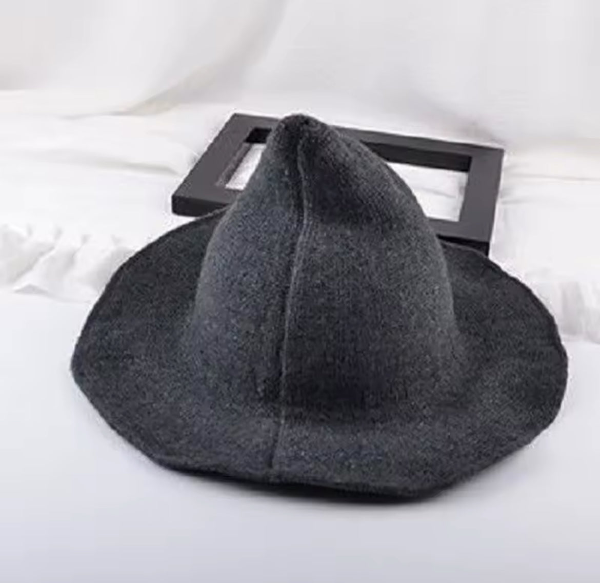 “Modern Wool Witch Hat – Wool for Everyday Wear & Magick”