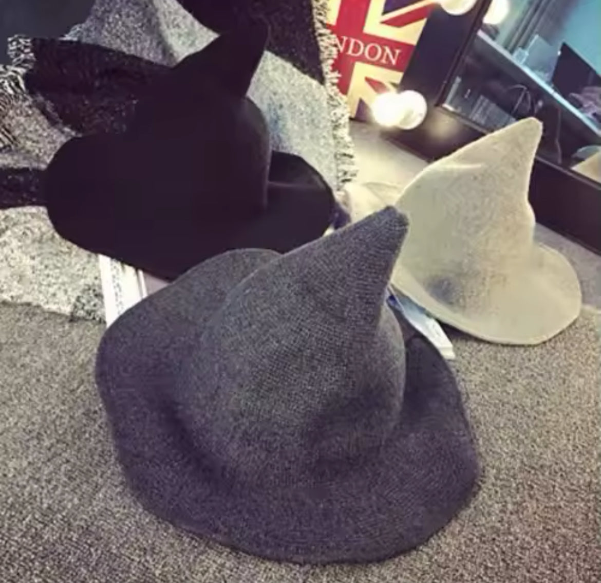 “Modern Wool Witch Hat – Wool for Everyday Wear & Magick”