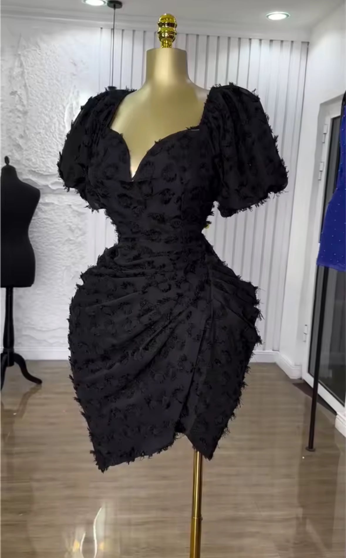 Gorgeous New Arrival Timeless Elegance Ruched Mini Dress