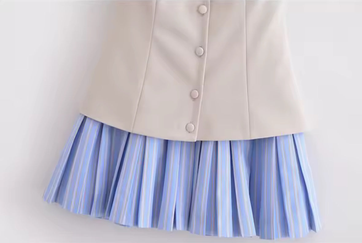 New Arrival Côte Bleu Corset Dress