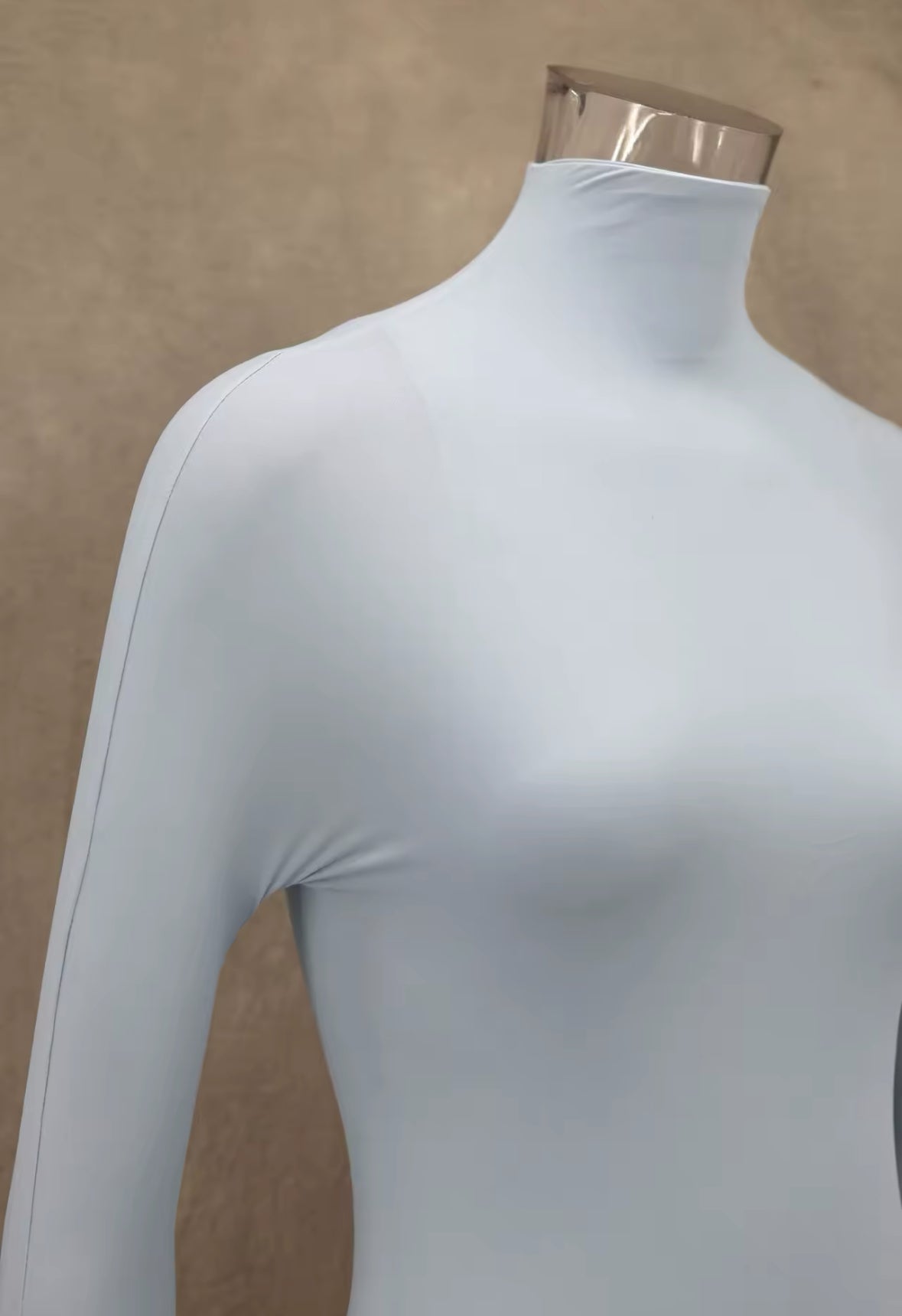 NEW Sky Luxe Turtleneck Runway Dress – Long Sleeve Maxi with Bodysuit Lining