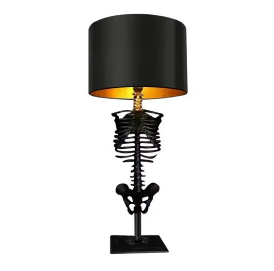 New Gothic Skeleton Table Lamp - Spooky & Stylish Home Decor