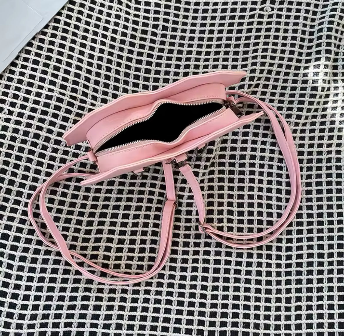 New Gothic Spiderweb Heart Backpack Unique & Stylish Women’s Bag