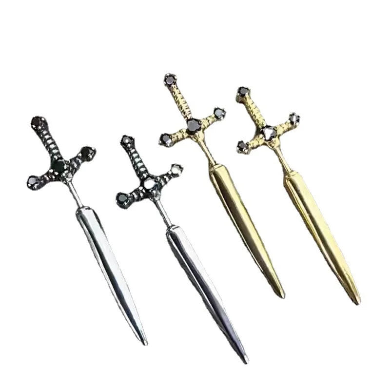 New Gothic Sword Dagger Earrings